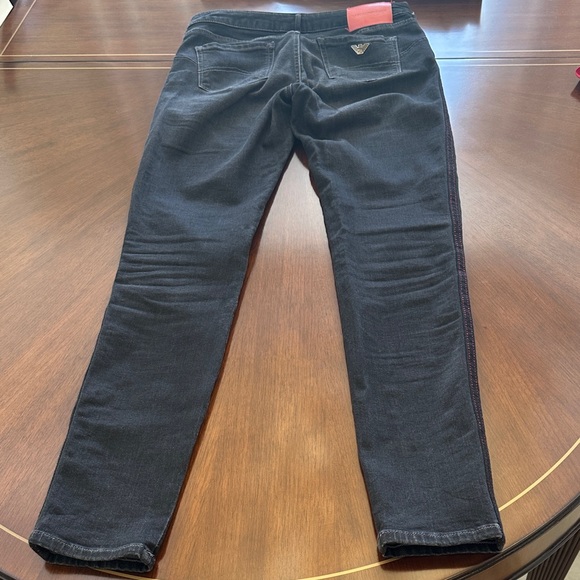 Emporio Armani Push Up Black Skinny Jeans – Size 27 | Stretch Denim - Picture 12 of 15